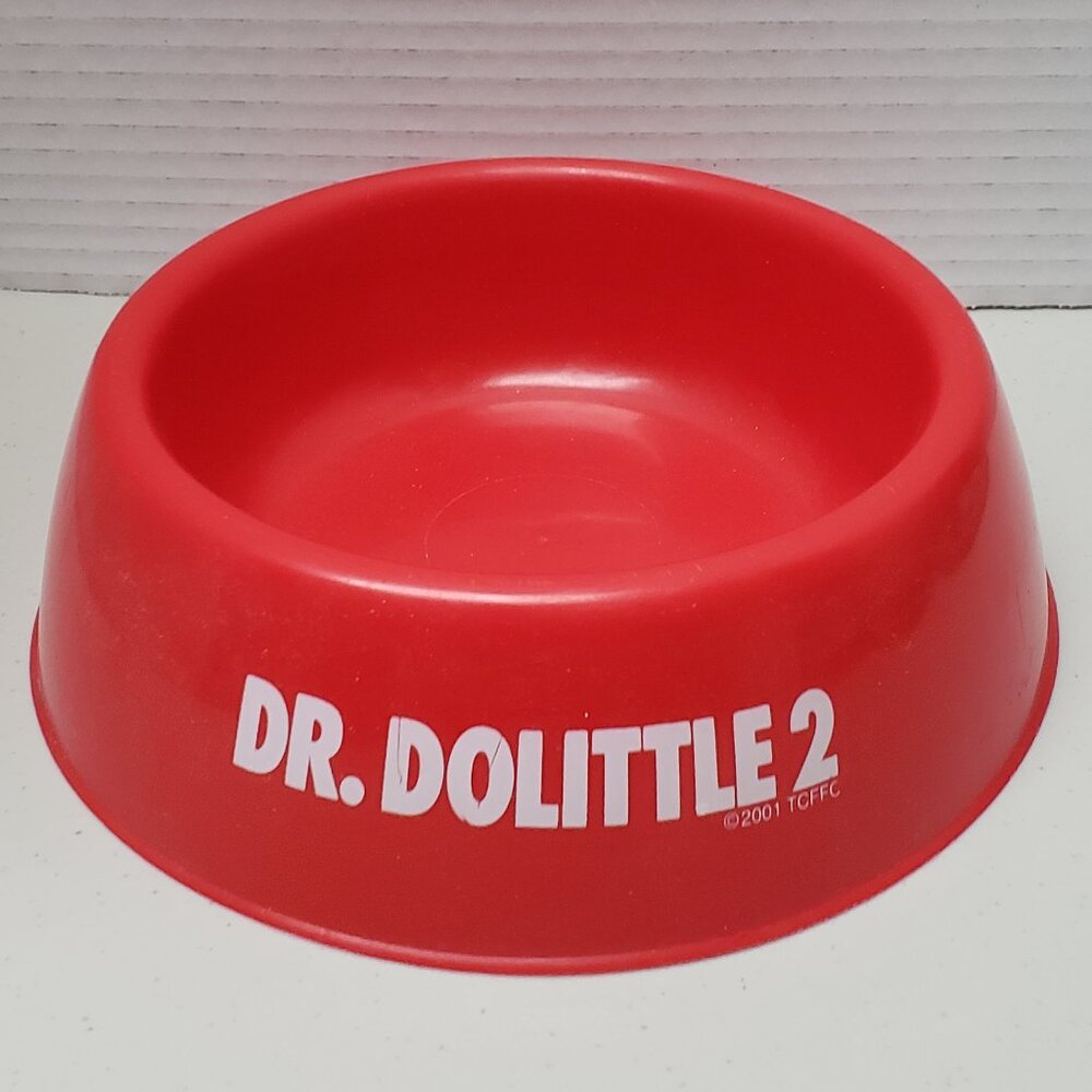 Dr Dolittle 2 Promotional Movie Release Dog Bowl 2001